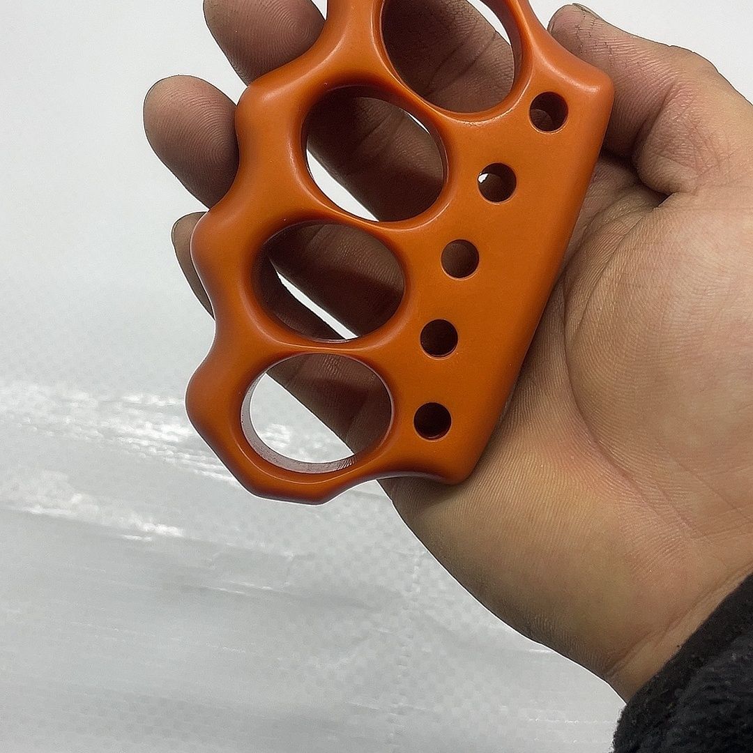 Isolierter Bakelit-Knuckle Duster Boxen Selbstverteidigung Fensterbrecher Outdoor Multifunktionales tragbares EDC-Werkzeug