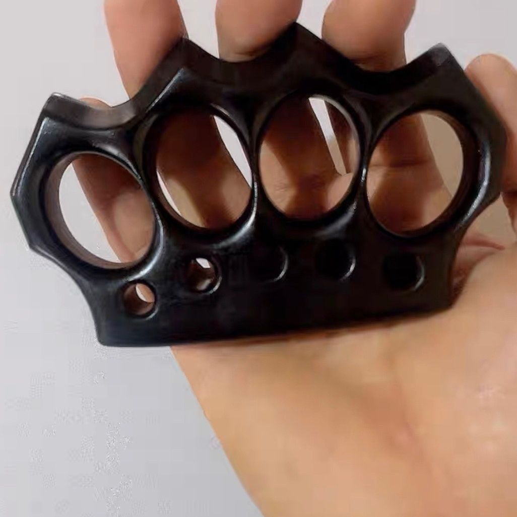 Isolierter Bakelit-Knuckle Duster Boxen Selbstverteidigung Fensterbrecher Outdoor Multifunktionales tragbares EDC-Werkzeug