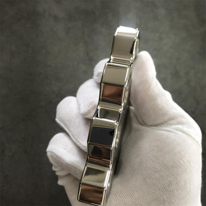 Brushed and Mirror Polished Solid Steel Knuckle Duster