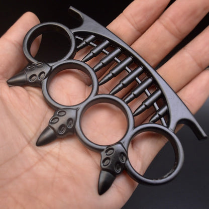 Bullet brass knuckle duster black 7