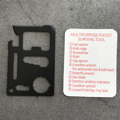 Multi-Function Card Bottle Opener