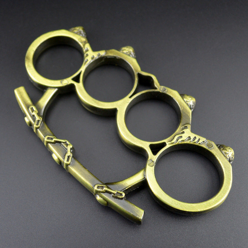 bronze Chain knuckle dusters