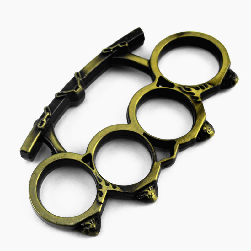 bronze Chain knuckle dusters 2