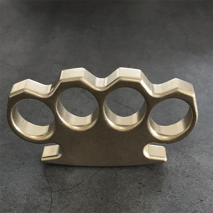 Classic Stonewashed Brass Knuckle Duster