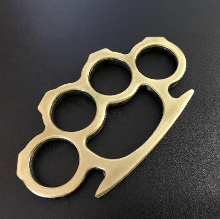 Classic Thin brass knuckle duster 8