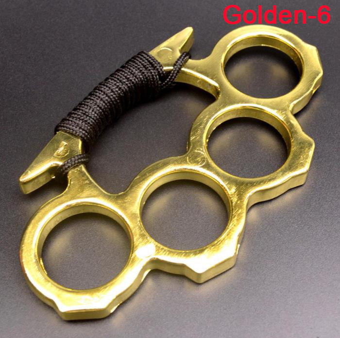 Classic Thin brass knuckle duster 9