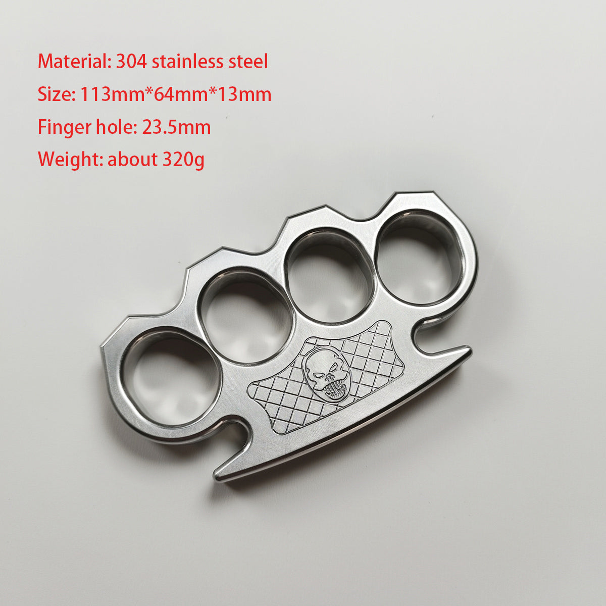 Precision Classic solid steel knuckle duster 1