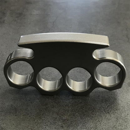 The King Classic Stonewashed Steel Knuckle Dusters