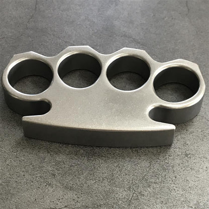 The King Classic Stonewashed Steel Knuckle Dusters