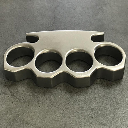 The King Classic Stonewashed Steel Knuckle Dusters