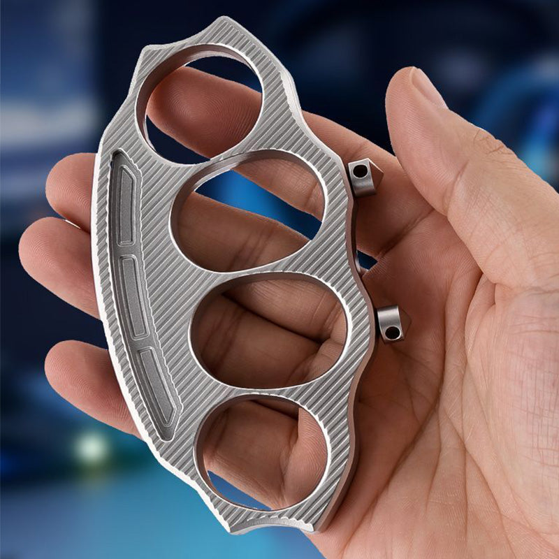 Creative Knuckle Duster with Detachable Window Breaker