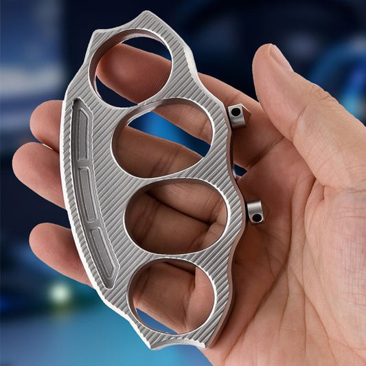 Creative Knuckle Duster with Detachable Window Breaker