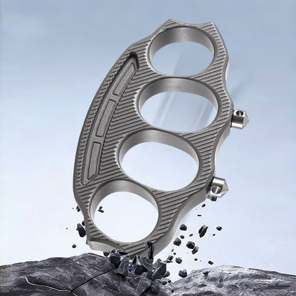 Creative Knuckle Duster with Detachable Window Breaker
