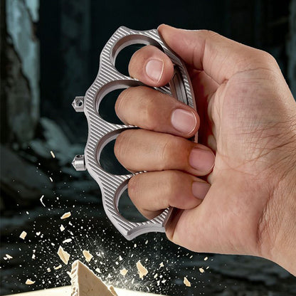 Creative Knuckle Duster with Detachable Window Breaker