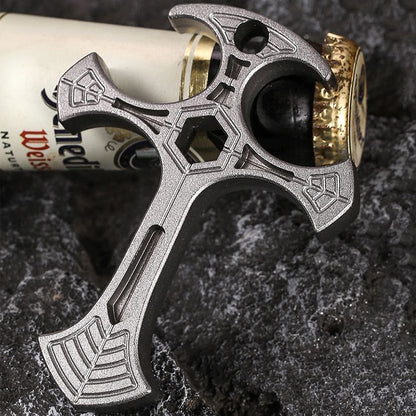Cross Bottle Opener Knuckle EDC Decoration