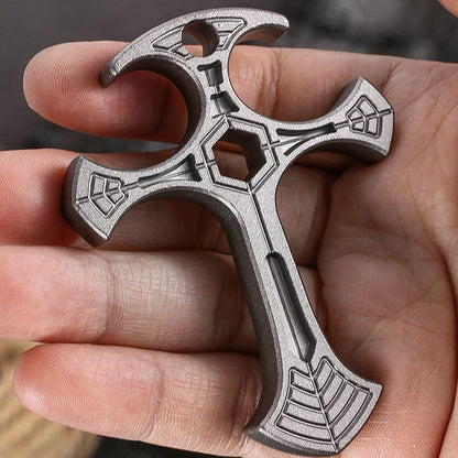 Cross Bottle Opener Knuckle EDC Decoration