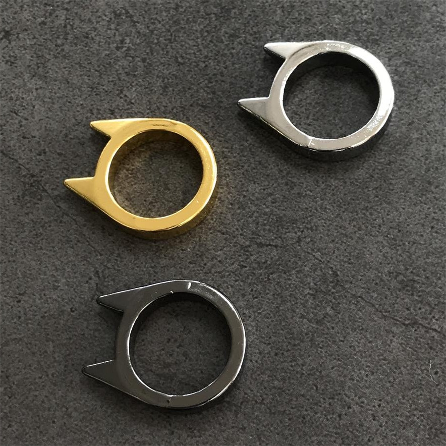 Mini Defense Ring Knuckle Decoration – Brass Knuckle