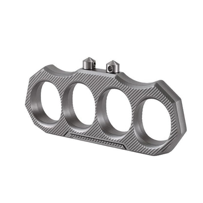 Portable Knuckle Duster with Detachable Window Breaker