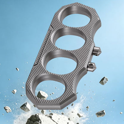 Portable Knuckle Duster with Detachable Window Breaker