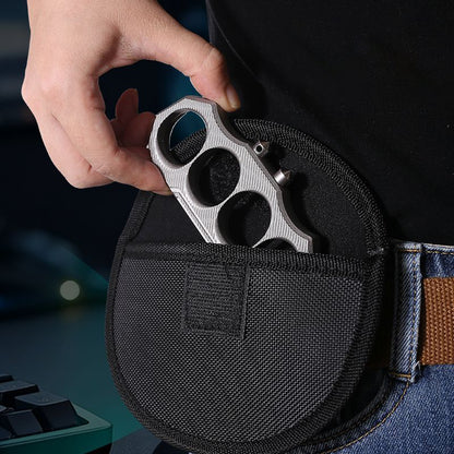 Portable Knuckle Duster with Detachable Window Breaker