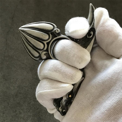 Dragon Pattern Knuckle Duster EDC Decoration