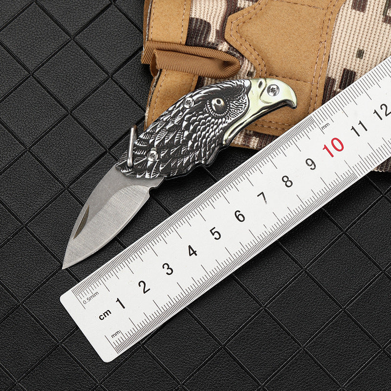 Mini Eagle Necklace Knife Keychain Pocket Knives