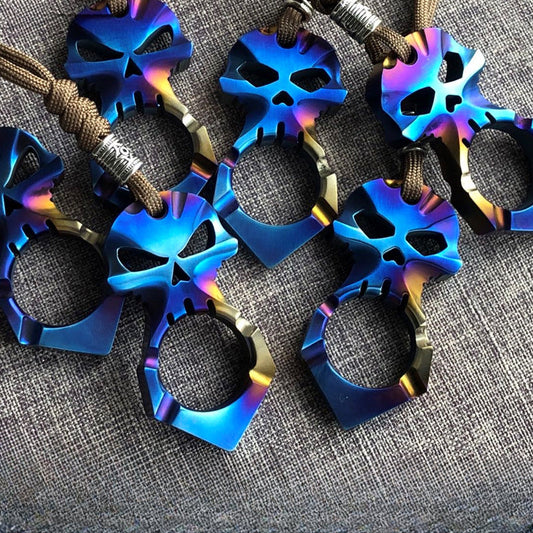 Mini Titanium Window Breaker Knuckle Duster