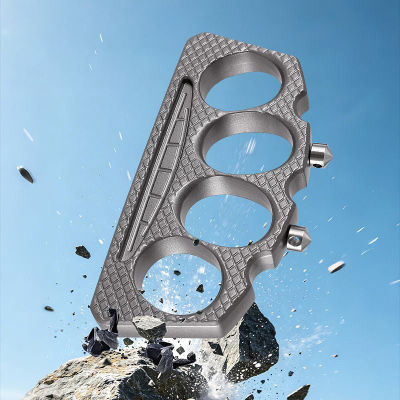 Fashion Knuckle Duster with Detachable Window Breaker