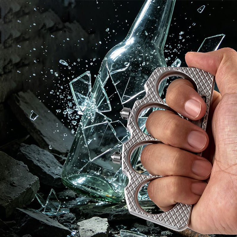 Fashion Knuckle Duster with Detachable Window Breaker