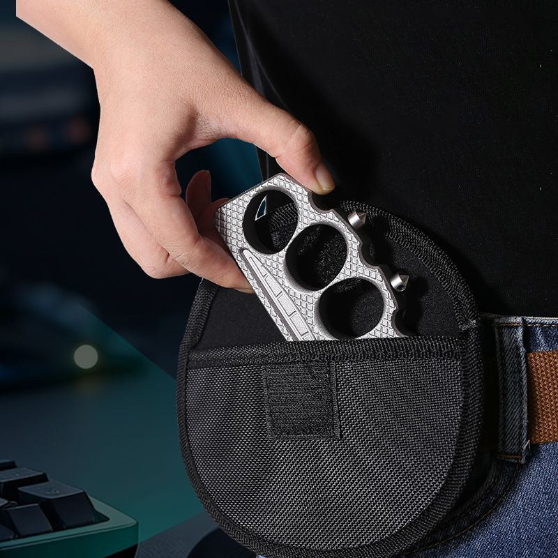 Fashion Knuckle Duster with Detachable Window Breaker