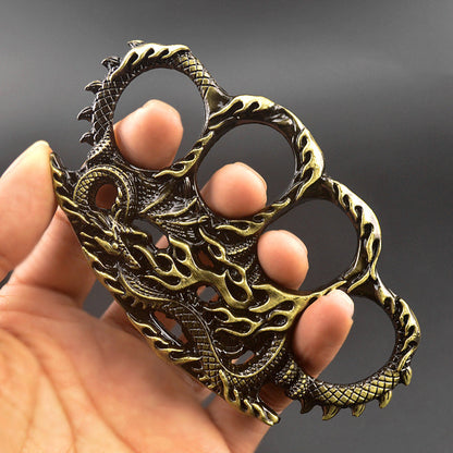 Fire Dragon brass knuckle duster 10