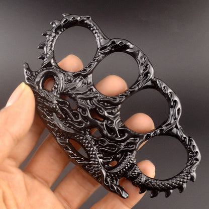 black Fire Dragon brass knuckle duster 7