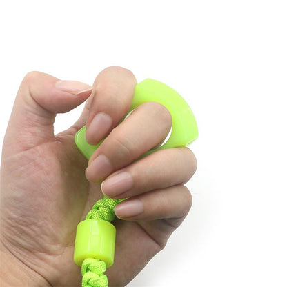 Single Finger Fluorescent Knuckle Backpack Decoration