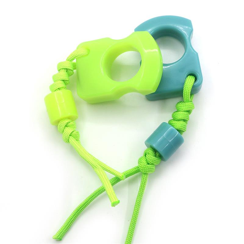 Single Finger Fluorescent Knuckle Backpack Decoration