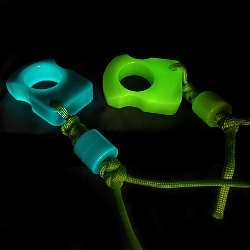 Single Finger Fluorescent Knuckle Backpack Decoration