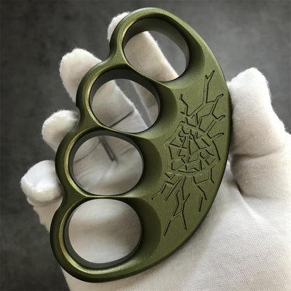Fractured shield aluminum knuckle duster top