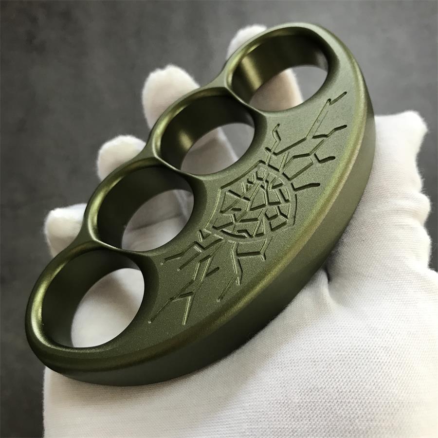 Fractured shield aluminum knuckle duster angle