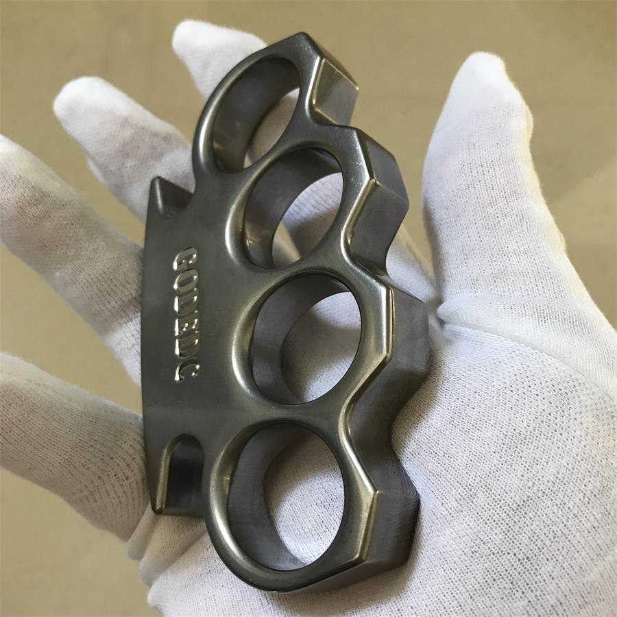 GODEDC Classic Stonewashed Steel Knuckle Dusters