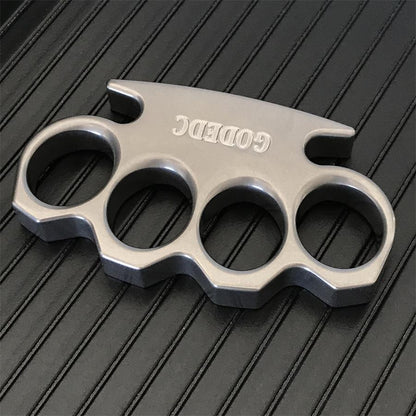 GODEDC Classic Stonewashed Steel Knuckle Dusters