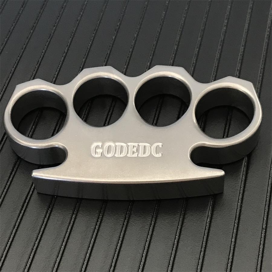 GODEDC Classic Stonewashed Steel Knuckle Dusters