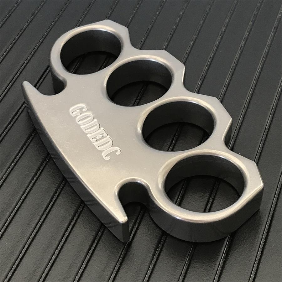GODEDC Classic Stonewashed Steel Knuckle Dusters