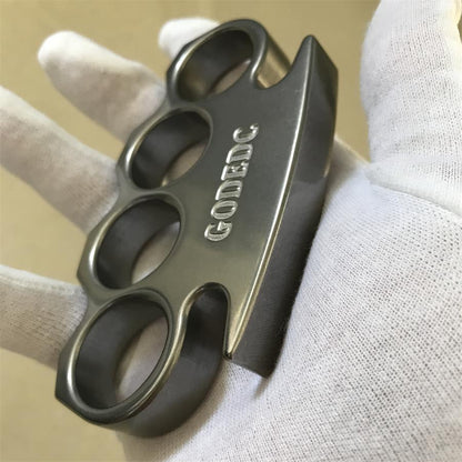 GODEDC Classic Stonewashed Steel Knuckle Dusters