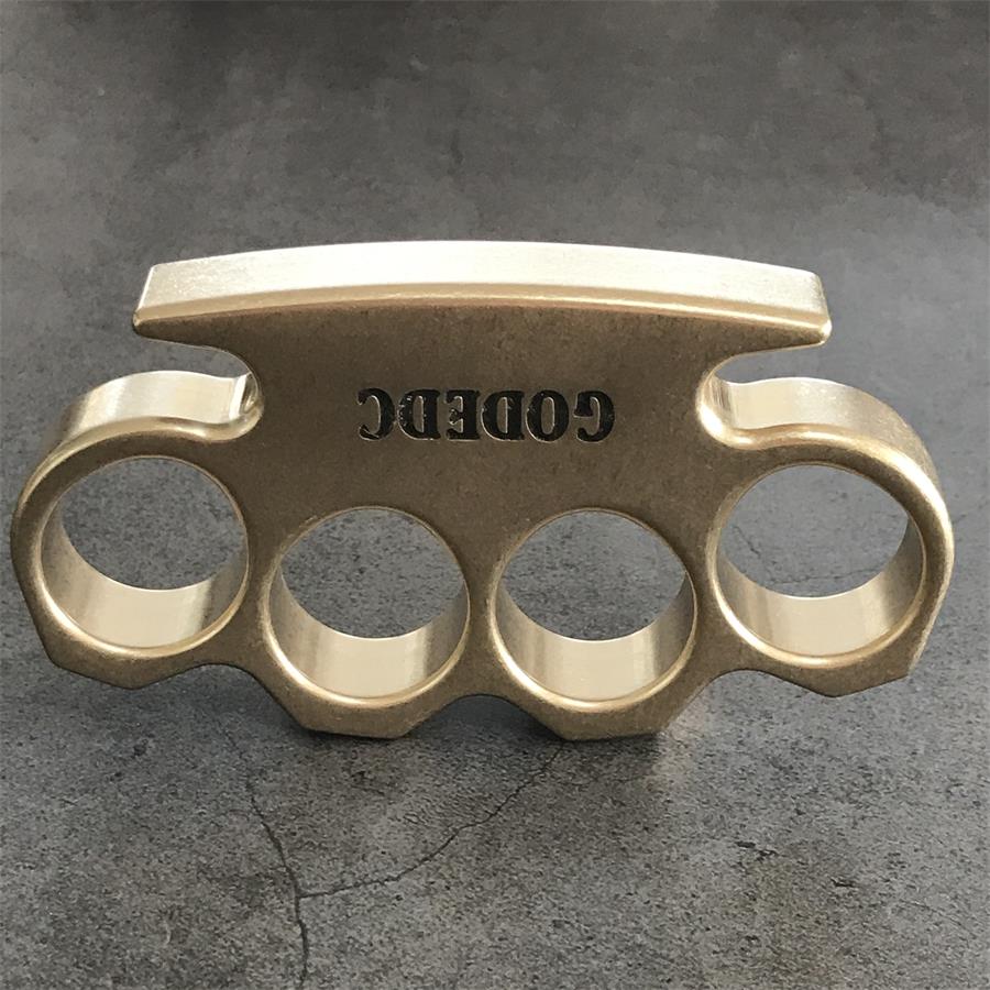 GODEDC Classic Stonewashed Brass Knuckle Duster