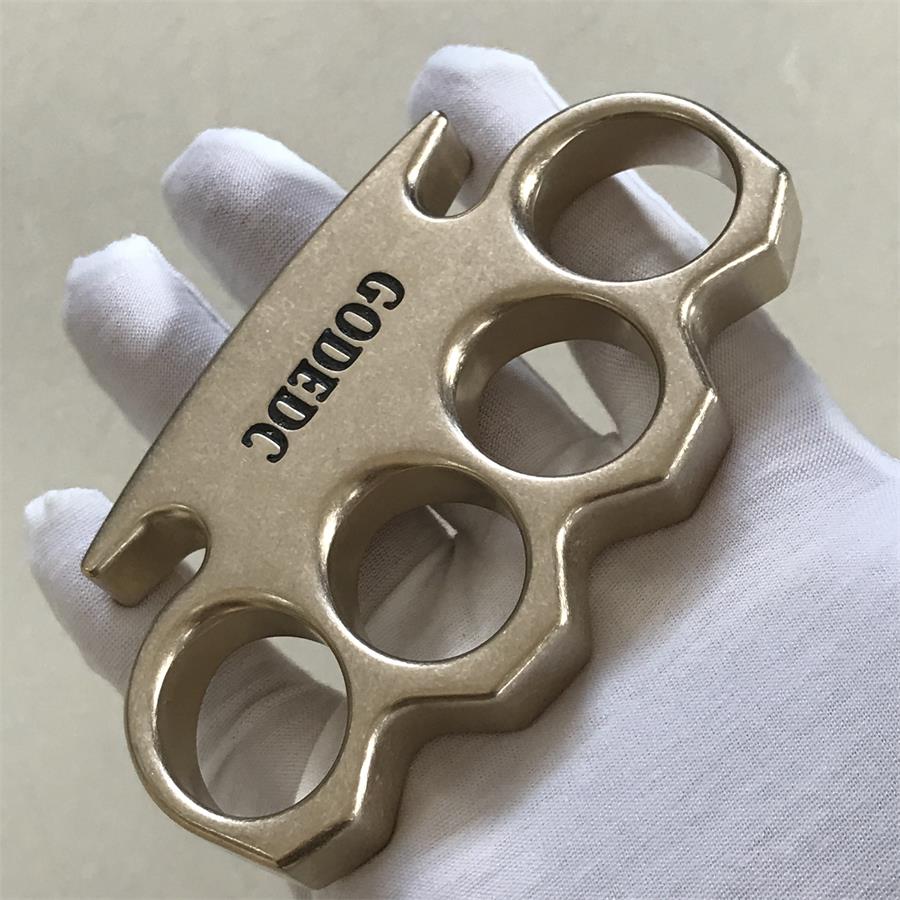 GODEDC Classic Stonewashed Brass Knuckle Duster