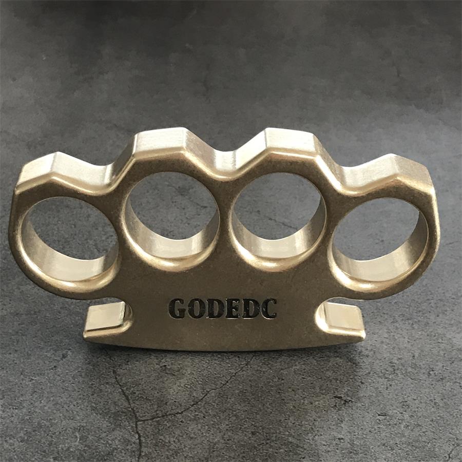 GODEDC Classic Stonewashed Brass Knuckle Duster