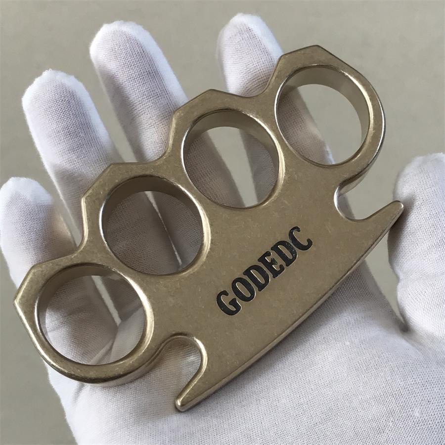 GODEDC Classic Stonewashed Brass Knuckle Duster