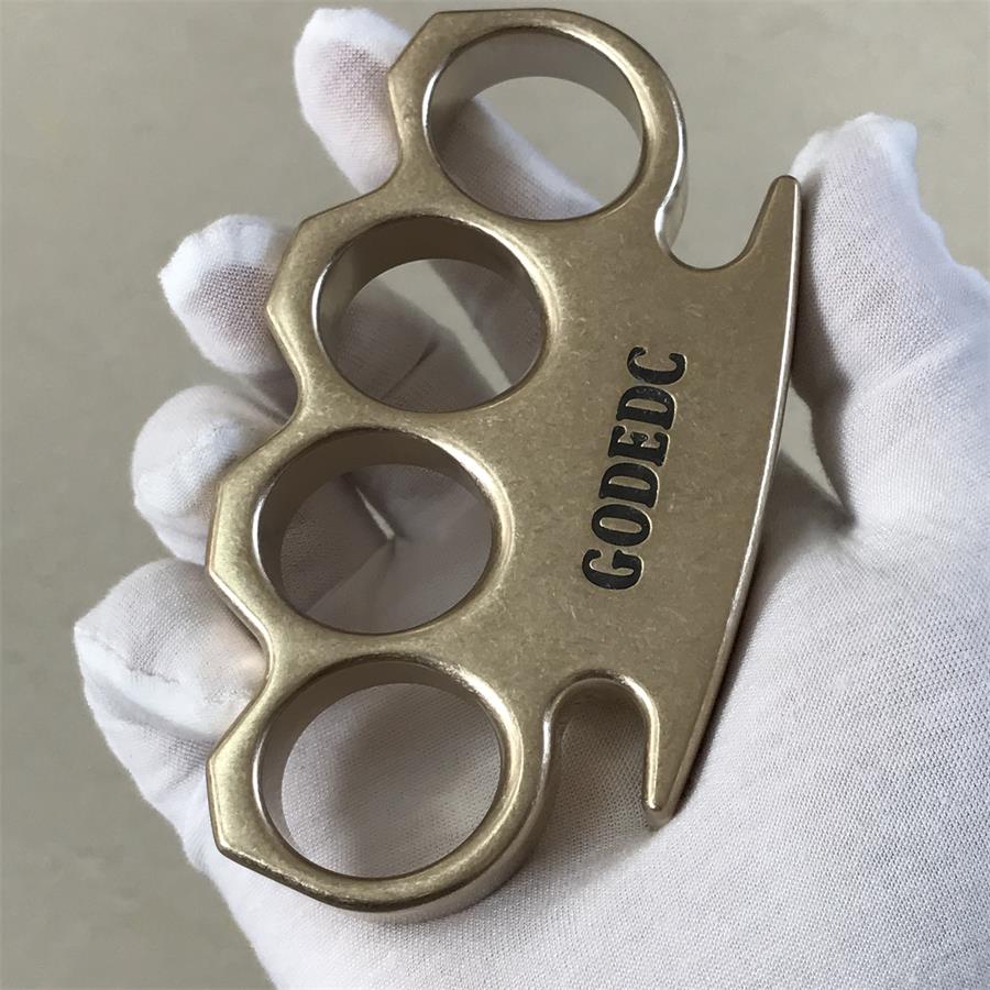 GODEDC Classic Stonewashed Brass Knuckle Duster