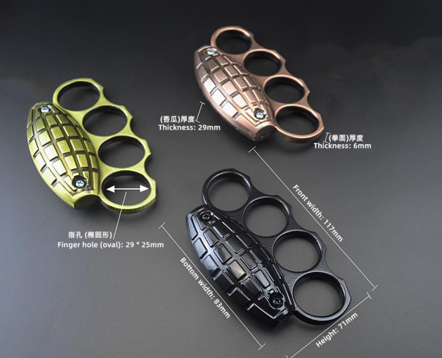 Creative Grenade knuckle dusters