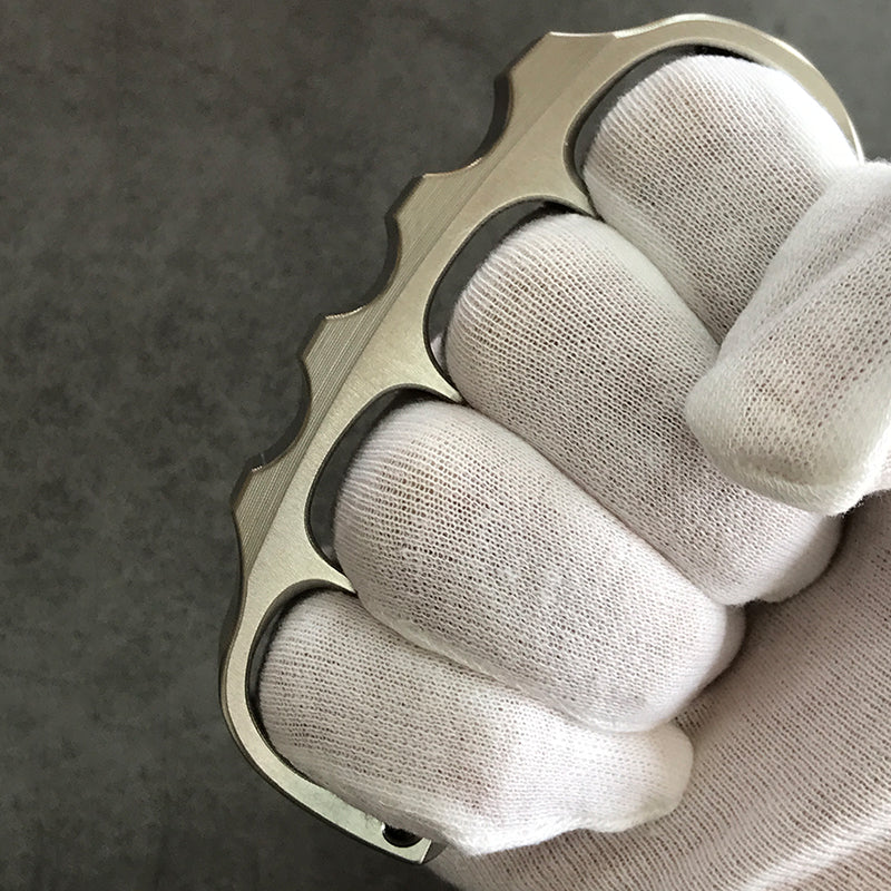 Medium Titanium Pea Knuckle Dusters