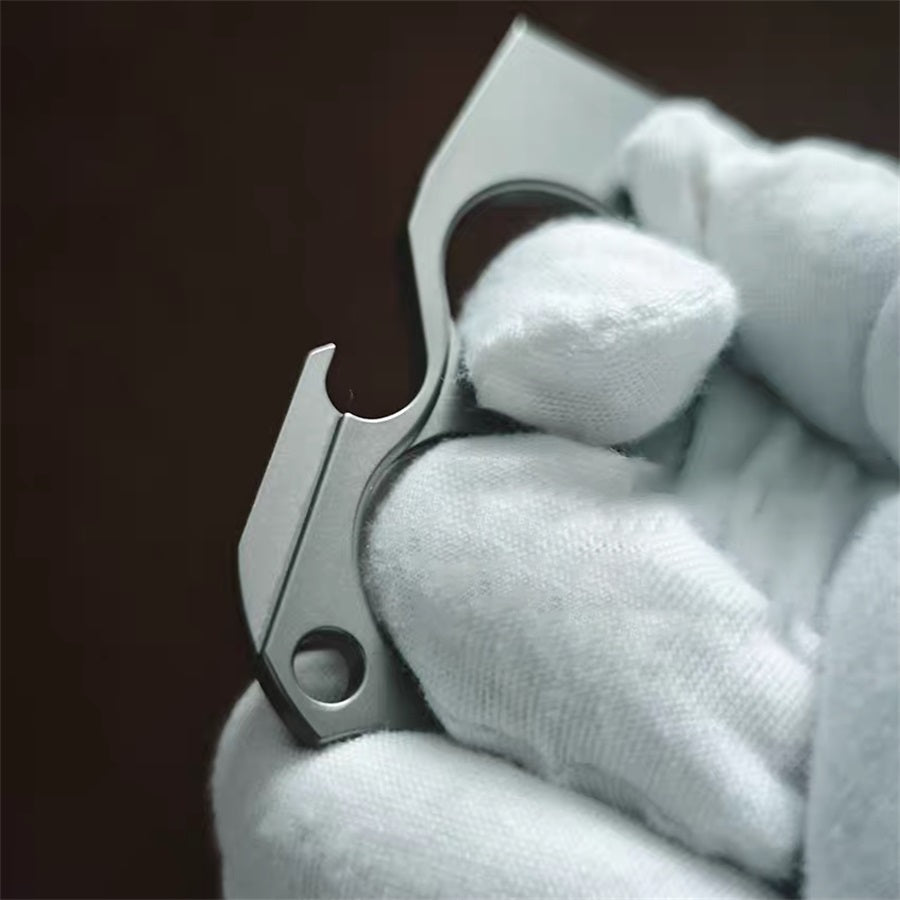 Mini Crowbar Titanium Alloy Bottle Opening EDC Tool